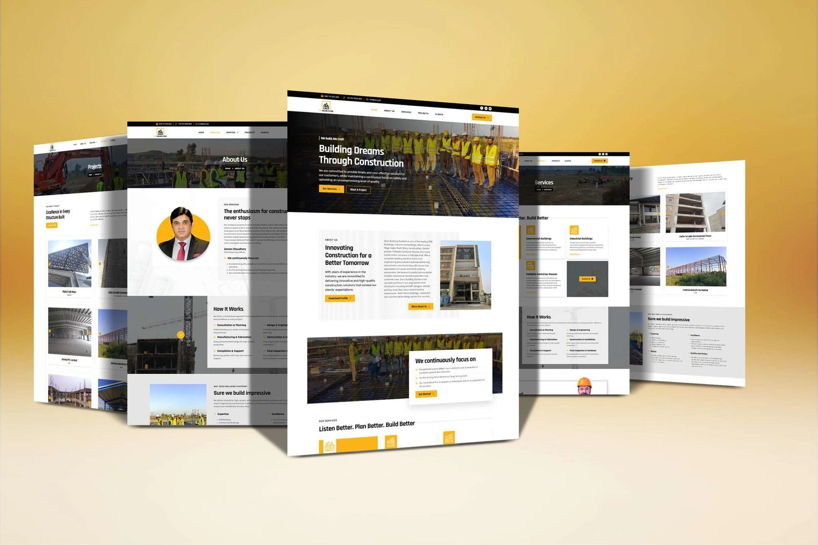 Full Zeco website presentation