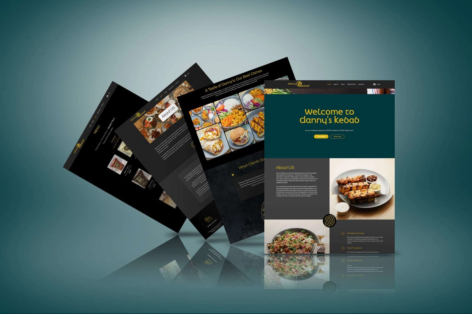 Full Dannyskebab website presentation